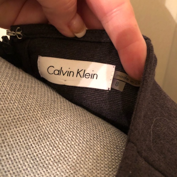 CALVIN KLEIN SLEEVELESS DRESS SZ 8 - Picture 3 of 4